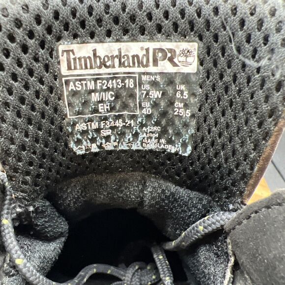 Timberland PRO Mens Size 7.5W Wide Ridgework Comp Toe Safety Boots A1ZRC - Picture 8 of 8